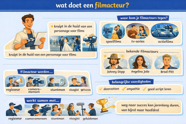 Wat doet een filmacteur